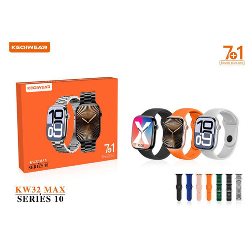 ساعت هوشمندهفت بند keqiwear بند استیل