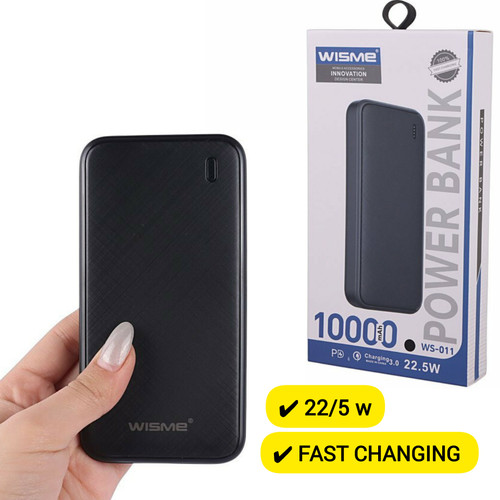 پاوربانک فست شارژ wisme 22.5w