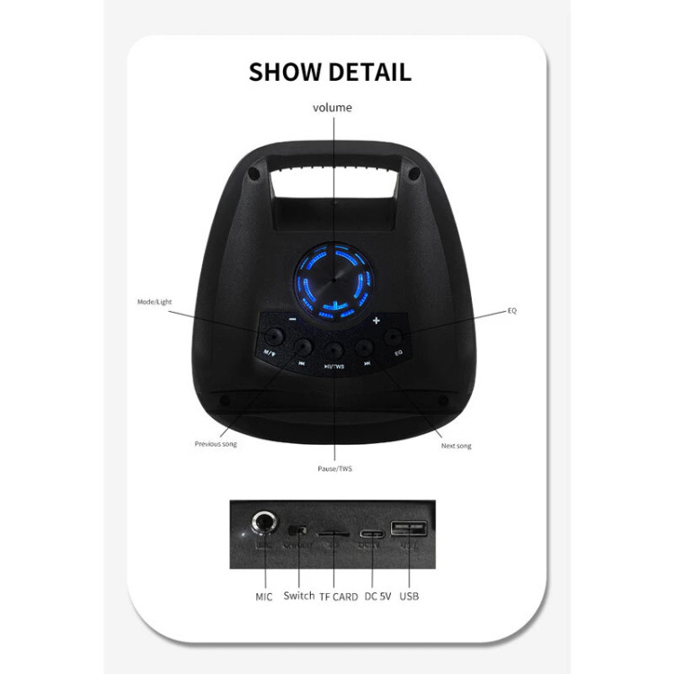 اسپیکر بلوتوثی ABS 1407