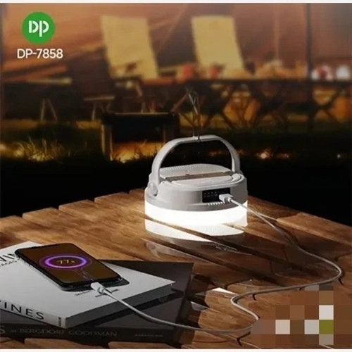 چراغ شارژی پاوربانک شو dp80w