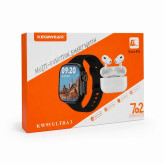 ساعت هوشمند اپل واچ kw95 ultra 3 با ۷ بند و ایرپاد برند keqiwear