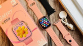 ساعت هوشمند صورتی دخترانه مینی keqewer kw 38 mm