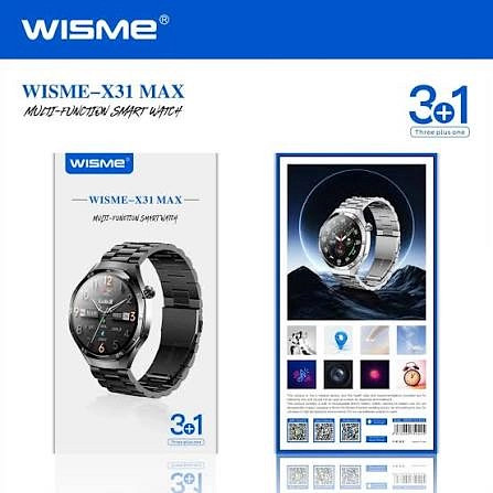 ساعت هوشمند صفحه گرد wisme_x31 max