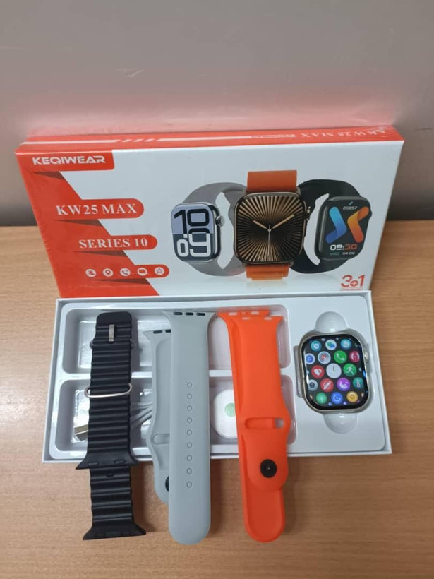 ساعت هوشمند keqiwear سه بند kw25 max