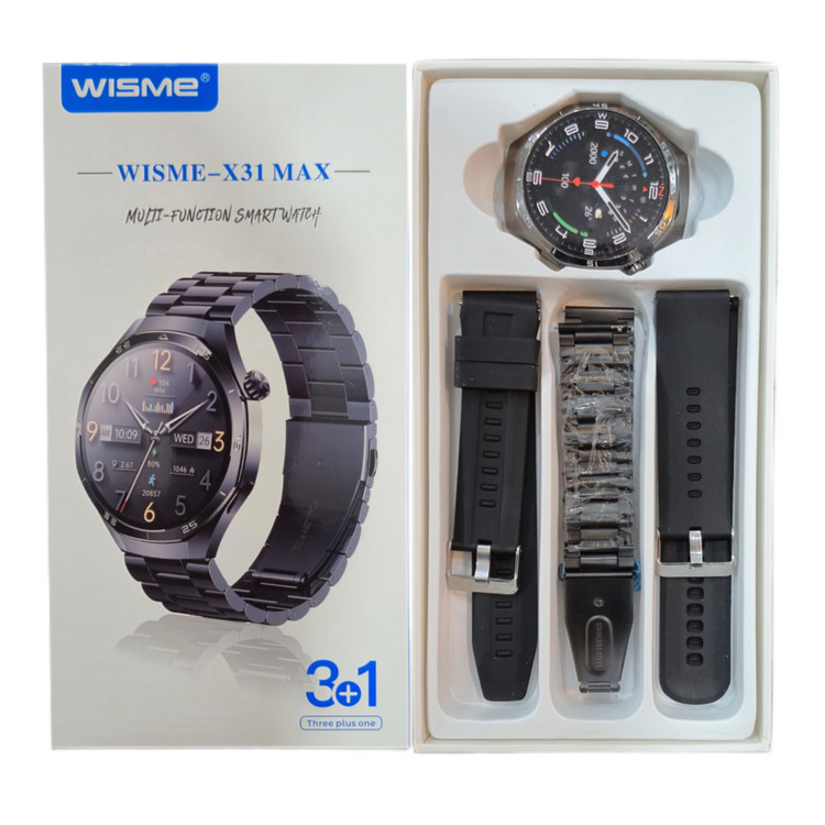 ساعت هوشمند صفحه گرد wisme_x31 max