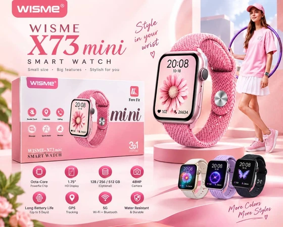 ساعت هوشمند x73 mini سه بند